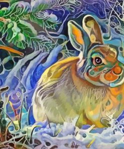 Aesthetic Abstract Hare Diamond Paintings