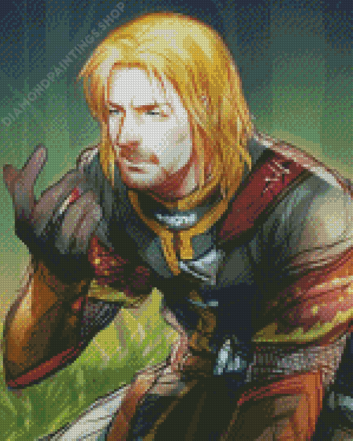 Aesthetic Boromir Art Diamond Paintings