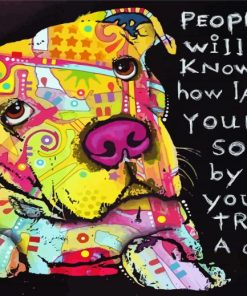 Aesthetic Dog Quotes Diamond Paintings
