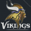 Aesthetic Minnesota Vikings Logo Poster Diamond Paintings