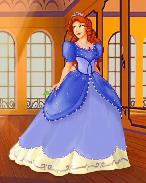 Aesthetic Princess Sofia Art Diamond Paintings