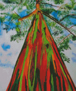 Aesthetic Rainbow Tree Diamond Paintings