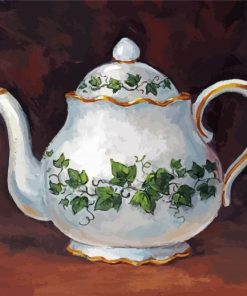 Aesthetic Tea Illustration Diamond Paintings