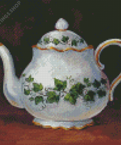 Aesthetic Tea Illustration Diamond Paintings