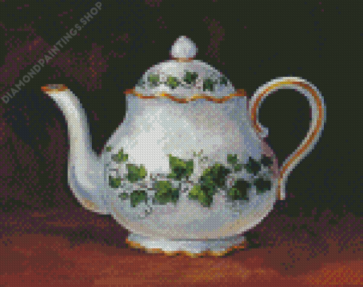 Aesthetic Tea Illustration Diamond Paintings