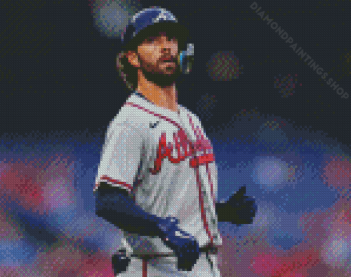 Aesthetic Dansby Swanson Diamond Paintings