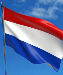 Aesthetic Netherlands Flag Diamond Paintings