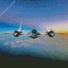 Aesthetic SR 71 Blackbird Airplane Diamond Paintings