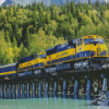 Alaska Railroad Diamond Paintings