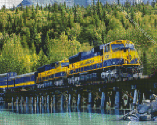 Alaska Railroad Diamond Paintings