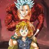Ban And Meliodas Manga Anime Diamond Paintings