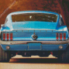 Blue 67 Mustang Fastback Diamond Paintings