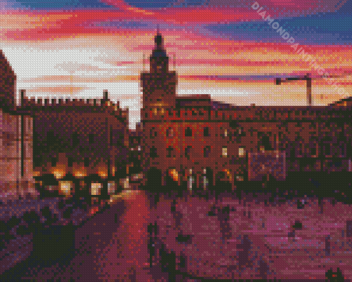 Bologna Italy At Sunset Diamond Paintings