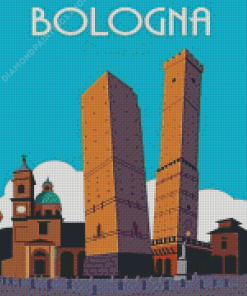 Bologna Italy Poster Diamond Paintings