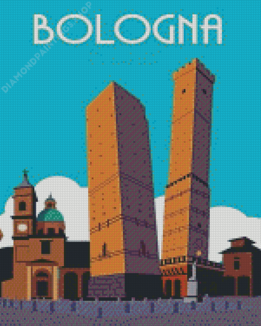 Bologna Italy Poster Diamond Paintings