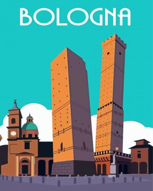 Bologna Italy Poster Diamond Paintings