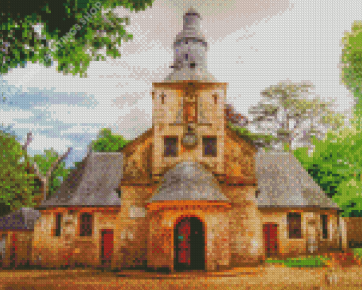 Chapelle Notre Dame De Grâce Honfleur Diamond Paintings