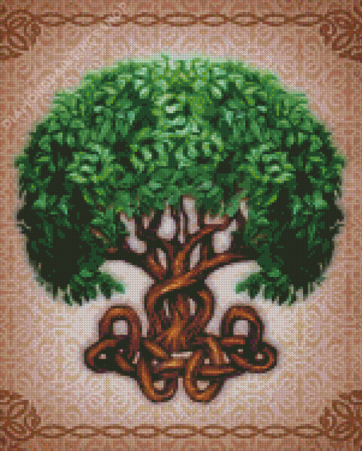 Celtic Tree Of Life Art Diamond Paintings