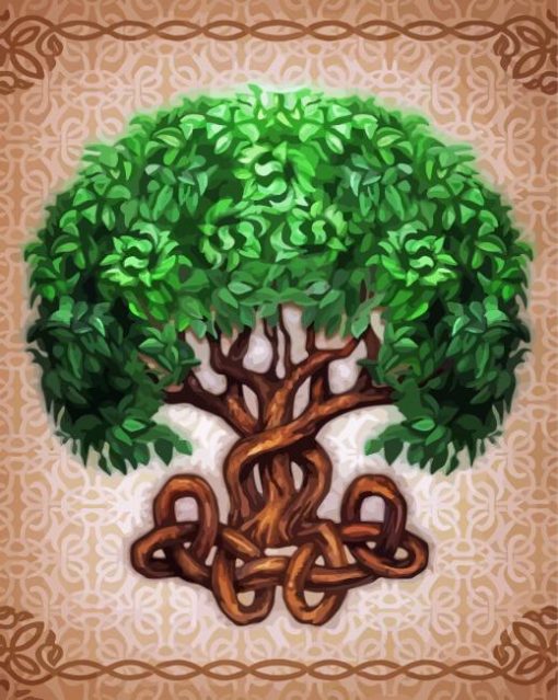 Celtic Tree Of Life Art Diamond Paintings