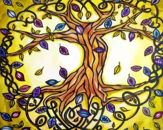 Celtic Tree Of Life Diamond Painting 