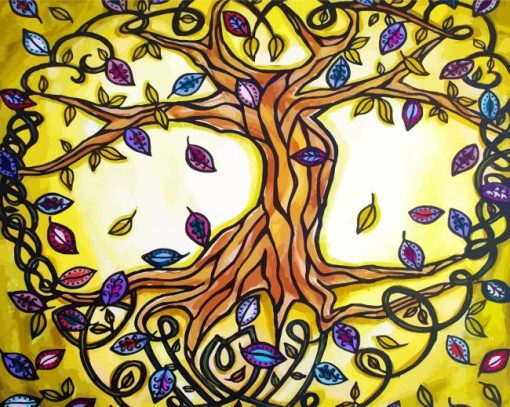 Celtic Tree Of Life Diamond Paintings
