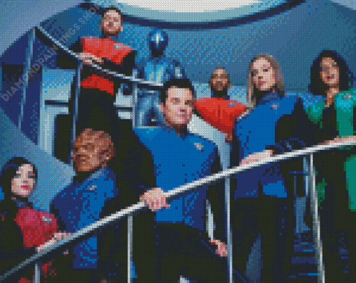 Characters Of The Orville Diamond Paintings