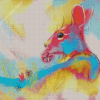 Colourful Abstract Hare Diamond Paintings