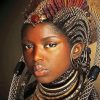 Cool Nubian Lady Diamond Paintings