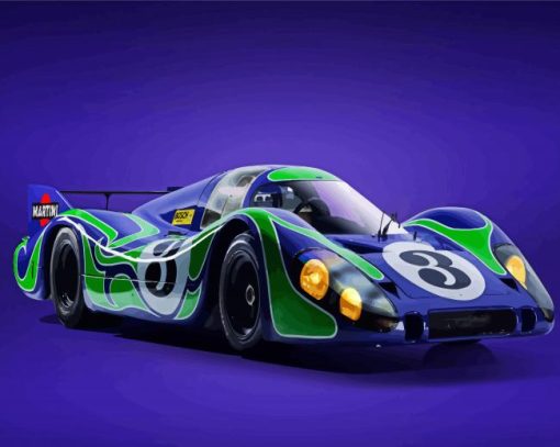 Cool Porsche 917 Diamond Paintings