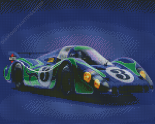 Cool Porsche 917 Diamond Paintings