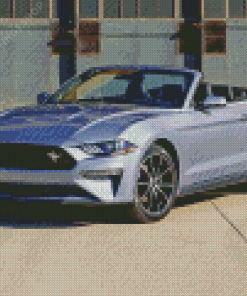 Ford Mustang Convertible Car Diamond Paintings