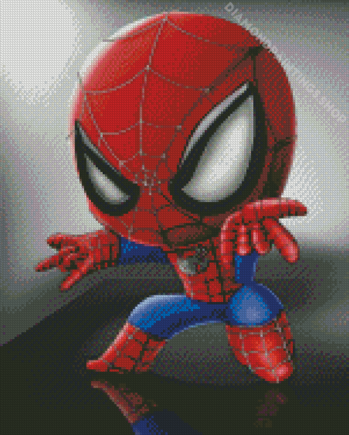 Baby Spiderman Diamond Paintings