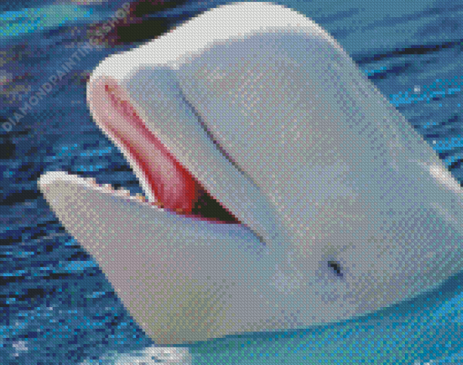 Beluga Whale Animal Diamond Paintings
