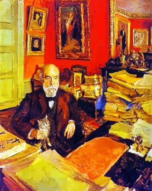 Théodore Duret By Édouard Vuillard Diamond Paintings