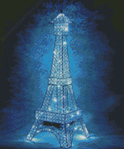 Eiffel Tower Light Lamp Diamond Paintings