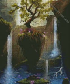 Fantasy Tree Floating Diamond Paintings