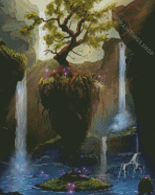 Fantasy Tree Floating Diamond Paintings