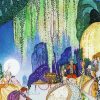 Felicia Looks At The Queen Of The Forest Kay Nielsen Diamond Paintings