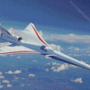 Flying Concorde Diamond Paintings