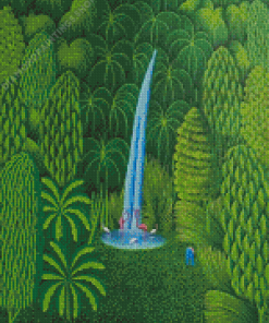 Forest By Henri Robert Bresil Diamond Paintings
