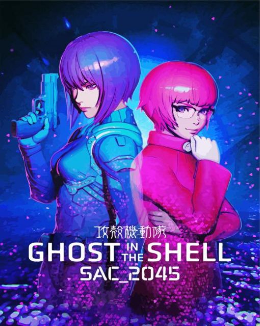 Ghost in the Shell SAC 2045 Poster Diamond Paintings