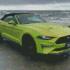 Green Ford Mustang Convertible Diamond Paintings