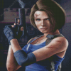 Jill Valentine Resident Evil Movie Diamond Paintings