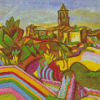 Joan Miro Prades The Village Diamond Paintings