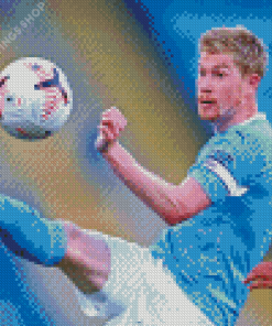 Man City Kevin De Bruyne Fall Diamond Paintings