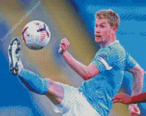 Man City Kevin De Bruyne Fall Diamond Paintings