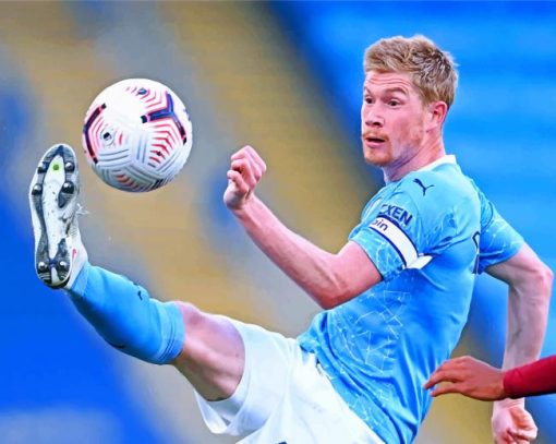 Man City Kevin De Bruyne Fall Diamond Paintings