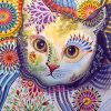 Mandala Cat Diamond Paintings
