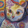 Mandala Cat Diamond Paintings