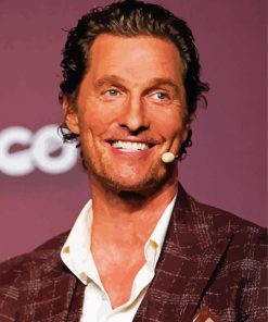 Matthew McConaughey Actor Diamond Paintings